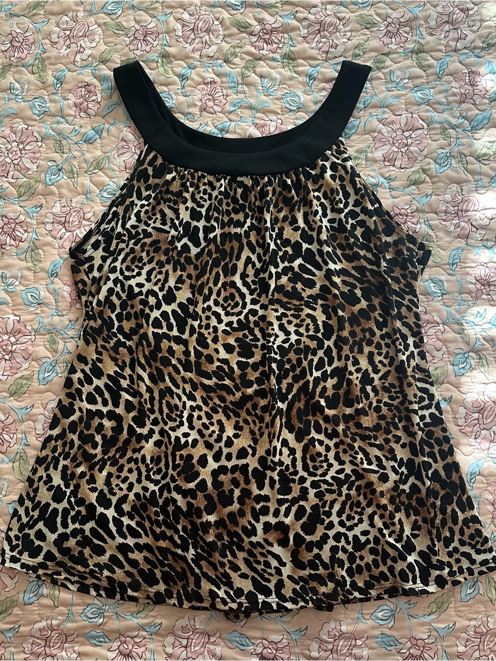 Notations Made in USA Leopard Print Women’s Top